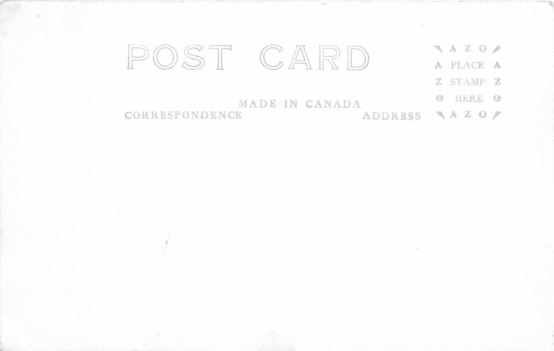 G94/ Pigeon River Ontario Canada RPPC Postcard c1930s Apple Exaggeration