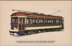 Transport Postcard - Tram Car, Philadelphia & West Chester Traction Co RS33369