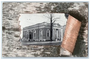 c1905 Post Office Building Amesbury Massachusetts MA Unposted Antique Postcard