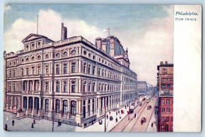 Philadelphia Pennsylvania Postcard Post Office Street Building 1905 Oilette Tuck