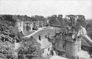 uk2372 skipton castle real photo uk