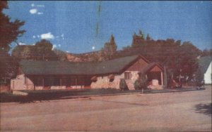 Kanab UT Dude Larsen Cowboy Artist's Home Postcard