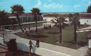 St. Petersburg FL-Florida, 1949 Tides Hotel Exclusive Bath Club Vintage Postcard