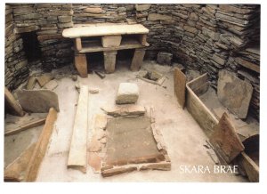 Hut 7, Skara Brea Neolithic Village, Bay of Skaill, Orkney, Skara Brae, Scotland