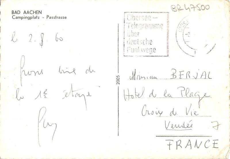 BR47500 Bad aachen campingplatz passtrasse   Germany