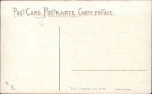 Steamship SS Mauretania Theochrom #192 c1910 Postcard