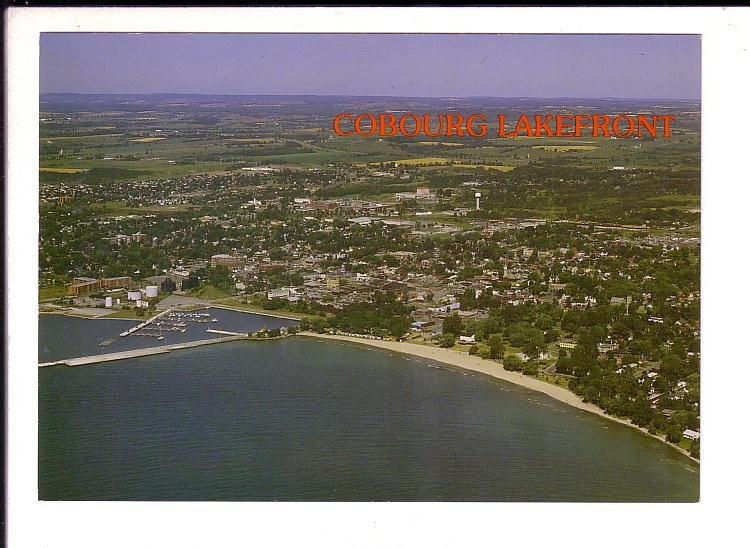 Lakefront, Cobourg, Ontario, Large 5 X 7 in Postcard