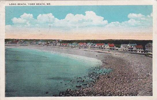 Maine York Beach Long Beach 1931