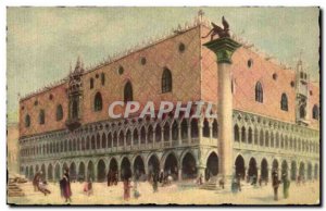Old Postcard Italy Italia Venezia Palazzo Ducale
