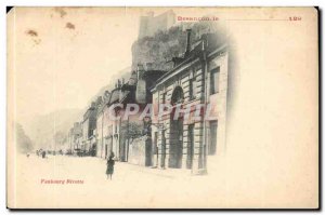 Besancon Old Postcard Faubourg Rivotte (map 1890)