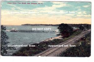 View from Bluff, Sea Breeze NY