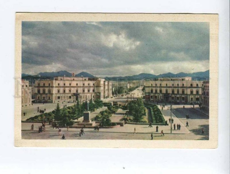 263388 ALBANIA Tirana photo Tunkel Old postcard