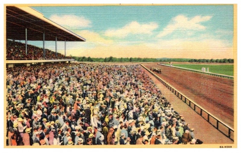 Rhode Island  Pawtucket , Parading to Poll, Narragansett Race Track