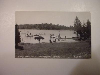 RPPC Jack and Jill Montague Michigan MI Postcard