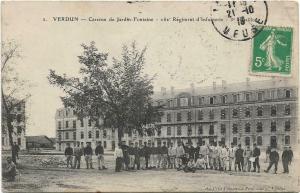 France - Military Verdun Caserne de Jardin Fontaine 01.29