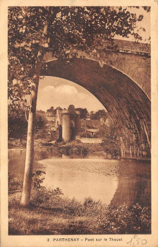 BF4192 pont sur le thouet parthenay france