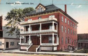 Coaticook Quebec Canada Coaticook House Exterior View Antique Postcard J77224