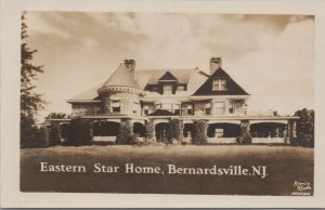 RPPC Postcard Eastern Star Home Bernardsville NJ