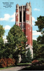 Michigan East Lansing Beaumont Tower Michigan State College