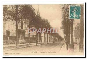 Pithiviers Old Postcard Avenue of the Republic