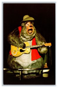 Disneyland Country Bear Jamboree Big Al Anaheim CA UNP Chrome Postcard U14