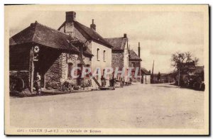 Old Postcard The Arrival Goven Rennes