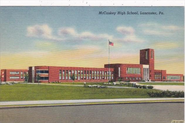 Pennsylvania Lancaster McCarthy High School Curteich