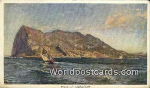 Rock of Gibraltar Gilbraltar Postcard
