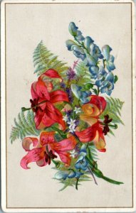 Trade Card - Woolson Spice - Floral Arangement