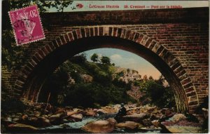 CPA Crozant Pont sur la Sedelle FRANCE (1050275)