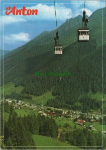 Austria Postcard - Cable Cars, St Anton am Arlberg, 1305m, Tirol RR16385