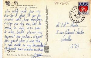 BF12795 le lac de longemer france  front/back image 