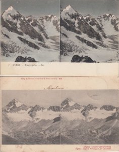 AUSTRIA ÖSTERREICH 14 Vintage STEREO Postcards pre-1940 (L5146)