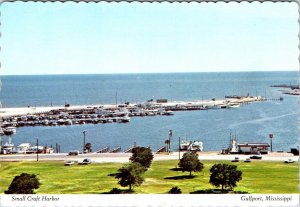 Gulfport, MS Mississippi  SMALL CRAFT HARBOR  Marina~Boats~Dock  4X6 Postcard