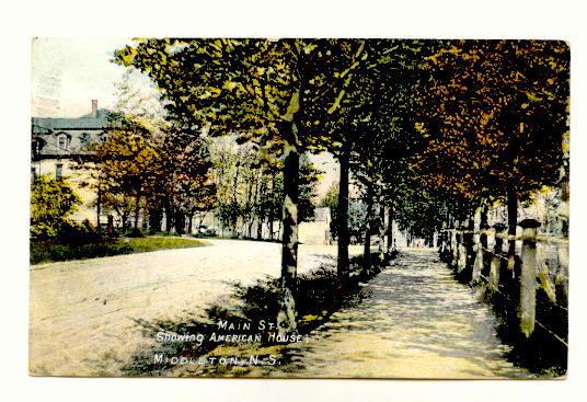 American House, Main St, Middleton, Nova Scotia, Acadian  McCoy, Used 1907