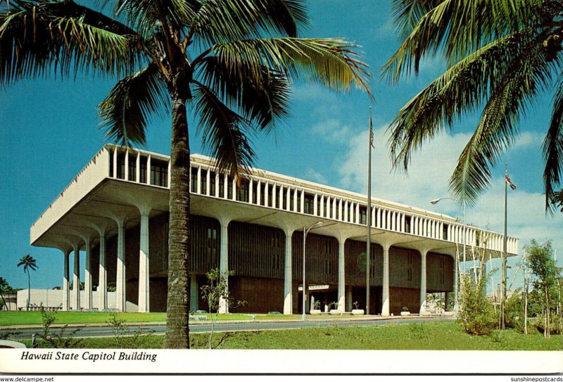 Hawaii Honolulu Hawaii State Capitol Building