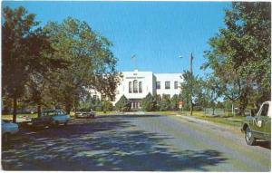 Sheridan County Courthouse, Plentywood, Montana, MT . Chrome