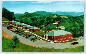 ELKINS, WV West Virginia ~ Roadside ELKINS MOTOR LODGE c1950s Cars Postcard