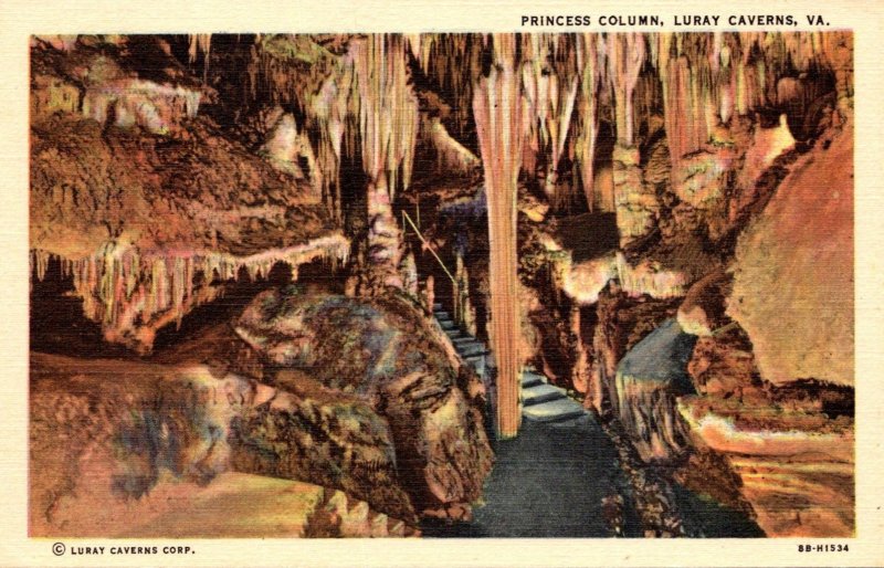 Virginia Caverns Of Luray Princess Column