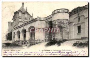 Postcard Old St Paterne Chateau Roche Racan