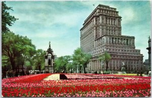 VINTAGE POSTCARD SUN LIFE ASSURANCE HEAD OFFICE ON DOMINION SQUARE MONTREAL 1971