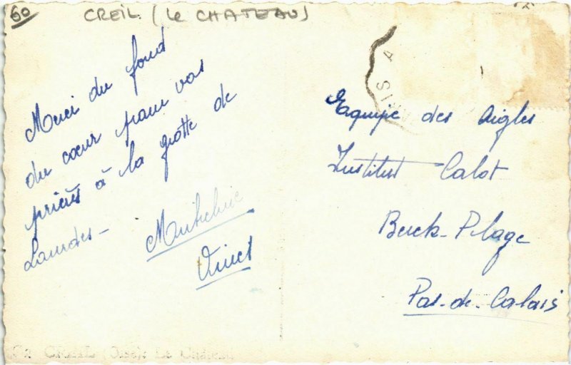 CPA Creil - Le Chateau (1032278)