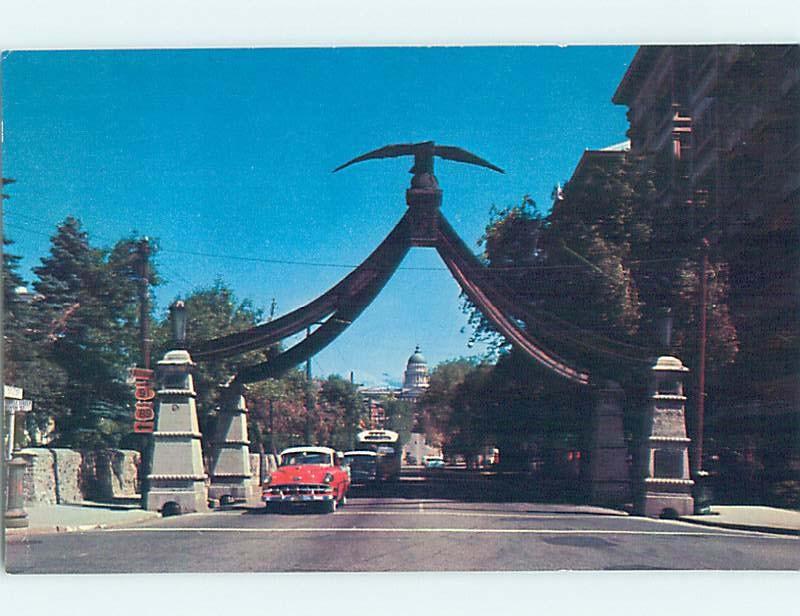 Unused Pre-1980 EAGLE GATE Salt Lake City Utah UT hn3077-12