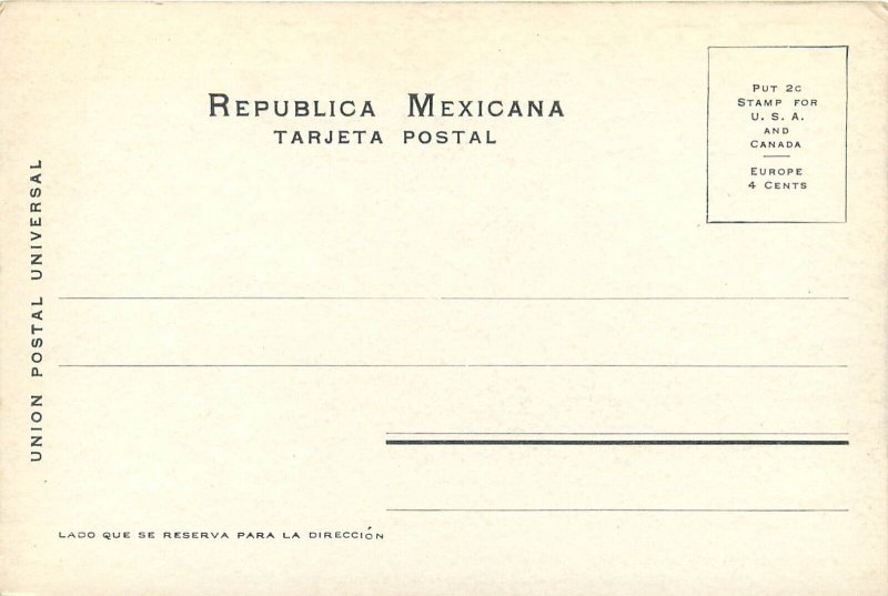 UDB Postcard; Juchitan, Oaxaca, Isthmus of Tehuantepec, Mexico, Unposted