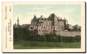 Postcard Old Cadillac Le Chateau