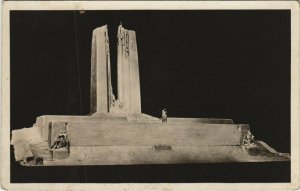 CPA VIMY - RIDGE - Memorial sketch model of war memorial (139398)