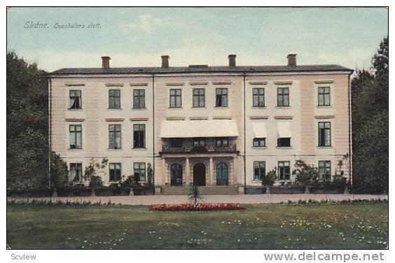 Ovesholms Slott, Skane, Sweden, 1900-1910s