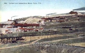 Portland & Independence Mines, Victor, Colorado, USA Mining Unused light corn...