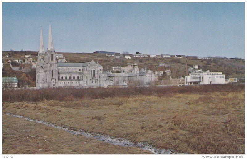 La Basilique et l´Historical, Ste-Anne-De-Beaupre, Quebec, Canada, 40´s-60´s