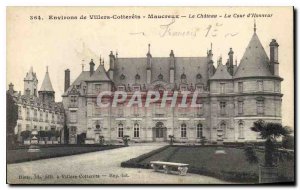 Old Postcard Environs de Villers Cotterets Maucreux the castle the Court of H...